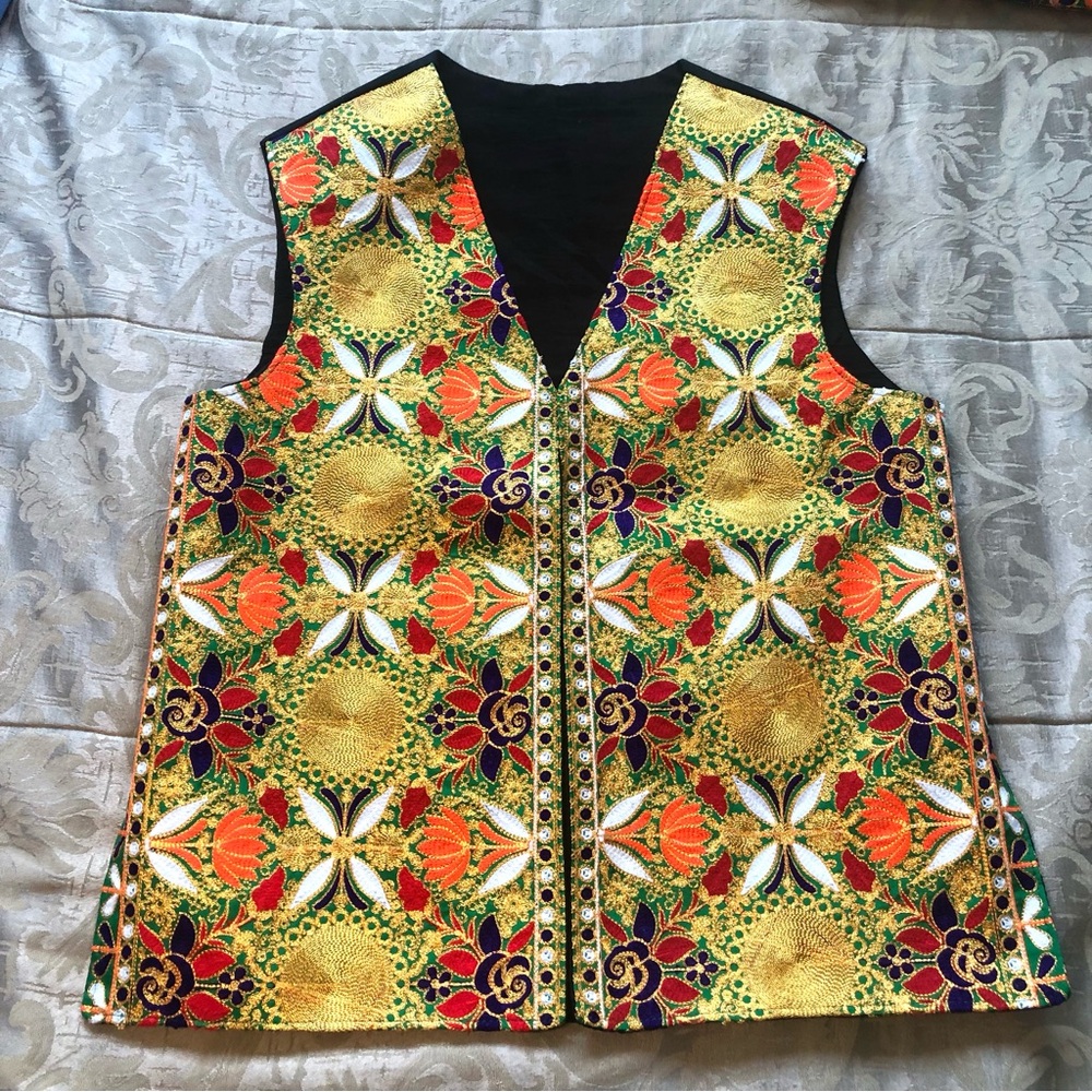 Afghan traditional men’s vest